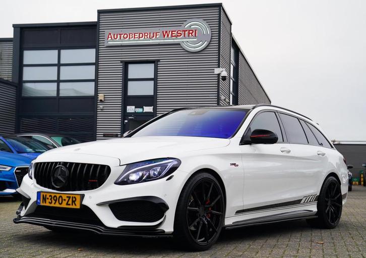 Mercedes-Benz C-klasse Estate 180 AMG / 63s AMG LOOK Premium, Auto's, Mercedes-Benz, Bedrijf, Te koop, C-Klasse, 360° camera, ABS