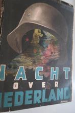 Nacht over Nederland door A.Engels G.Wallagh-1945, Ophalen of Verzenden, A.Engels G.Wallagh, Overige onderwerpen, Tweede Wereldoorlog