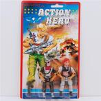 Action Hero Bang & Dick Jaren 80 Actiefiguren, Ophalen of Verzenden, Nieuw
