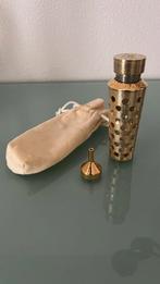 Guerlain Shalimar navulflacon vintage met beschermzakje, Ophalen of Verzenden, Zo goed als nieuw, Parfumfles