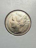 Halve gulden Wilhelmina 1908, Postzegels en Munten, Munten | Nederland, ½ gulden, Zilver, Ophalen of Verzenden, Koningin Wilhelmina
