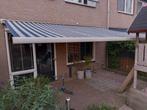 Zonnescherm 5 meter breed uitval 2,80, Tuin en Terras, Zonneschermen, Ophalen, Gebruikt, 450 cm of meer, Elektrisch