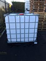 IBC’s 1000 liter, Tuin en Terras, Regentonnen, 150 liter of meer, Ophalen, Gebruikt, Met kraantje