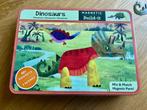 mudpuppy - dinosaurs- magnetic build-it, Ophalen of Verzenden, 10 tot 50 stukjes, Gebruikt, 6 jaar of ouder