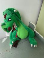 Knuffel groene draak Efteling. / Sprookjesbos., Verzamelen, Efteling, Ophalen, Zo goed als nieuw, Beeldje of Poppetje
