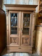 Art Nouveau vitrinekast kast, Antiek en Kunst, Ophalen