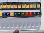 A: Rembrandt aquarelverf luxe combiset 12 napjes PLUS 12  Na, Waterverf, Nieuw, Tidore, Ophalen of Verzenden