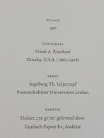 Chief Wolf Robe - Foto Frank A. Rinehart, Ophalen of Verzenden, Prentenkabinet Universiteit Leiden, ., .