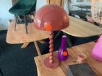 Coral Rode Tafellamp - 52 cm, Huis en Inrichting, Ophalen, Nieuw, Metaal, 50 tot 75 cm