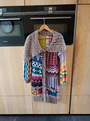 Desigual Wollen Vest Maat L beschikbaar voor biedingen