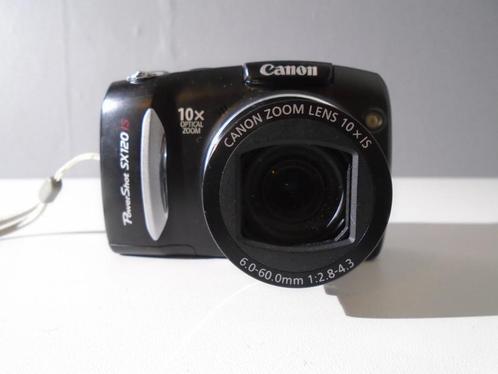 Canon SX120is digitale camera met 10mp en 10x optical zoom C, Audio, Tv en Foto, Fotocamera's Digitaal, Zo goed als nieuw, Compact