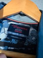 Herenblouse La Carrera - Modern Fit XXL, Kleding | Heren, Ophalen of Verzenden, Zo goed als nieuw, Blauw, Overige halswijdtes