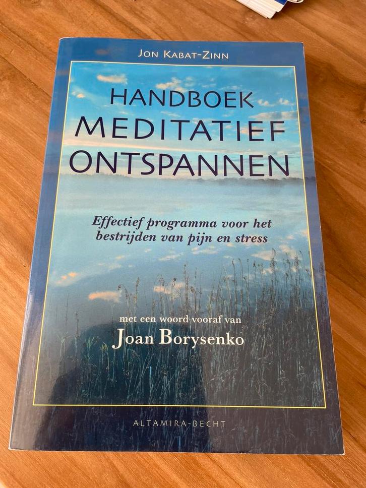 Handboek meditatief ontspannen | Jon Kabat-Zinn, Boeken, Esoterie en Spiritualiteit, Zo goed als nieuw, Achtergrond en Informatie