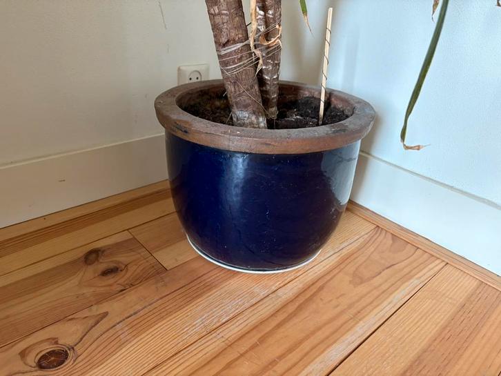 Set van 5 Aardewerk bloempotten, Tuin en Terras, Bloempotten, Aardewerk, Binnen, Balkon, Tuin, Minder dan 40 cm, 25 tot 40 cm