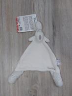 Nieuw! Knuffel knuffeldoekje bambino konijn wit grijs L1071, Kinderen en Baby's, Ophalen of Verzenden, Zo goed als nieuw, Konijn