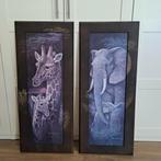 schilderijen met doorgeschildede lijst 44x104, Ophalen, Minder dan 50 cm, Gebruikt, Schilderij