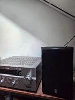 Yamaha RX-V550 receiver met Yamaha NX-E400 speakers, Ophalen, Gebruikt, Speakers, Overige merken
