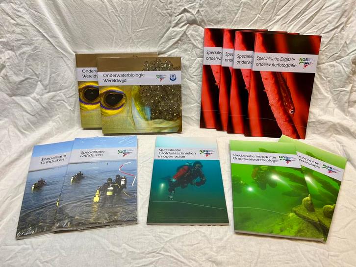 NOB specialty boeken, ongelezen in nieuwstaat, Watersport en Boten, Duiken, Nieuw, Overige typen, Ophalen of Verzenden