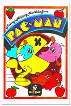 [Grote Retro ARCADE Game Poster] PACMAN | Pac Man, Verzenden, Nieuw, Rechthoekig Staand