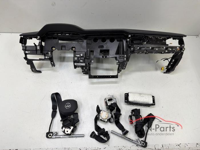 VW Touareg 760 Airbagset+ Dashboard HUD Leer Wit stiksel, Auto-onderdelen, Elektronica en Kabels, Gebruikt, Ophalen