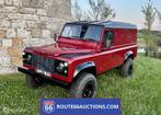 Land Rover Defender 110 V8 | 1984 | Route 66 Auctions, Auto's, Land Rover, Overige carrosserieën, Zwart, Bedrijf