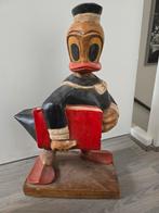 Retro Massief houten Donald Duck, Ophalen