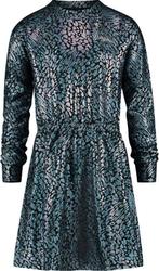 Prachtige VINGINO jurk Puvina metallic maat 12-152. NIEUW!, Kinderen en Baby's, Kinderkleding | Maat 152, Nieuw, Vingino, Jurk of Rok
