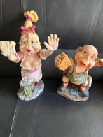 Glazenwassers laaf man of vrouw en Laaf lamp, Ophalen of Verzenden, Zo goed als nieuw, Beeldje of Poppetje
