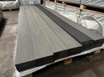 15m² Vlonderplanken Massief Zwart/Grijs – Lichte schade, Tuin en Terras, Terrasdelen en Vlonders, Info@compoziet.com, Vlotbrugweg 19a in Almere