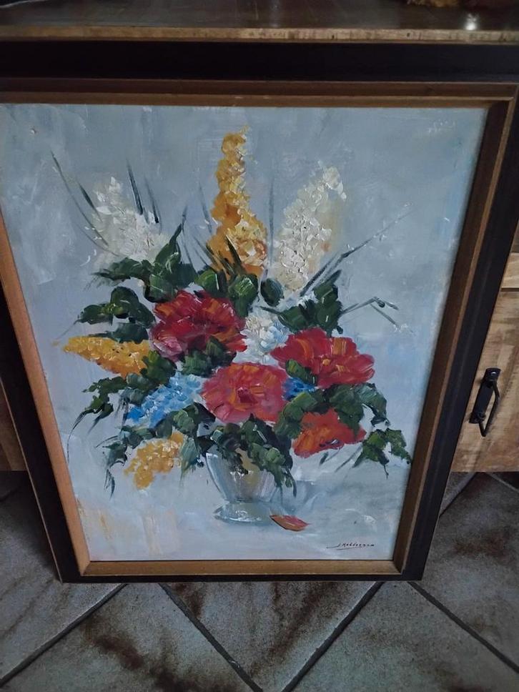 Jan Kelderman - Kleuren Symfonie, Antiek en Kunst, Kunst | Schilderijen | Klassiek, Ophalen of Verzenden