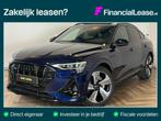 Audi E-tron Sportback 50 quattro S edition 71 kWh INCL.BTW,, Auto's, Audi, Automaat, Zwart, 71 kWh, Blauw