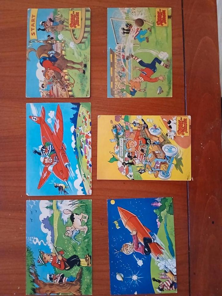 Complete Set Sjors Ansichtkaarten, Verzamelen, Ansichtkaarten | Buitenland, Gelopen, België en Luxemburg, 1960 tot 1980, Ophalen of Verzenden