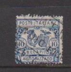 Italië Michel Gebührenmarken 1c gestempeld, Ophalen of Verzenden, Gestempeld