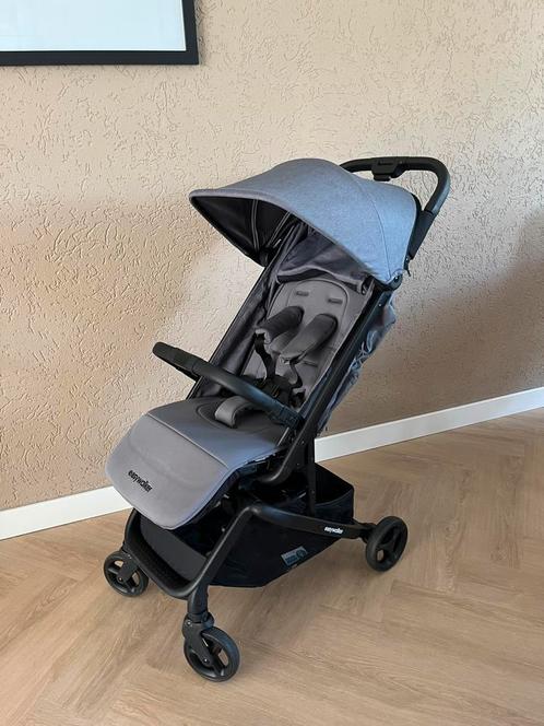 Easywalker Miley Fog grey buggy, Kinderen en Baby's, Buggy's, Zo goed als nieuw, Overige merken, Verstelbare rugleuning, Zonnekap