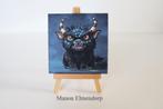 Uniek Handgeschilderd Fantasy Art Schilderijtje incl Ezeltje, Ophalen of Verzenden