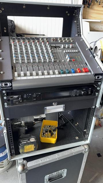 Dynacord PowerMate 600 Mengpaneel in Flightcase beschikbaar voor biedingen