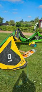 Fantastisch beginnersset compleet, Gebruikt, Kitesurf-set, Twintip, 9 m²