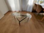 Glazen, design salontafel!, Ophalen, Zo goed als nieuw, Rechthoekig, Glas