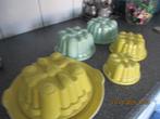 vitage pudding vormen set van vijf, Antiek en Kunst, Ophalen of Verzenden