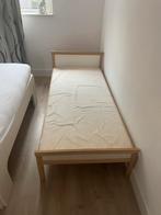 Kinder bed, Huis en Inrichting, Slaapkamer | Bedden, Ophalen, Wit, Zo goed als nieuw, Hout