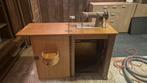 Antieke / vintage Singer 15 naaimachine met kast, Ophalen