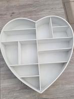 Hartvormige Wandplank - Wit, Ophalen, Zo goed als nieuw