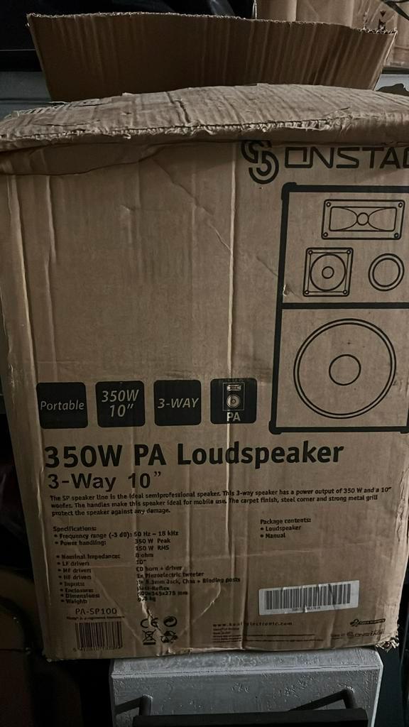 König PA-SP100, Audio, Tv en Foto, Luidsprekers, Nieuw, Overige merken, Ophalen of Verzenden