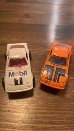 2x Majorette nr 257 - Mazda RX7 - Wankelmotor - 1:56, Verzenden, Gebruikt, Auto