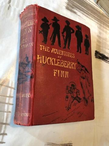 The Adventures of Huckleberry Finn - Mark Twain 1888 beschikbaar voor biedingen