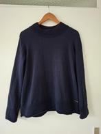Esprit donkerblauwe trui met col, maat L (valt als XL), Blauw, Maat 42/44 (L), Ophalen of Verzenden, Gedragen