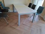 Gratis eettafel/kantoortafel., Huis en Inrichting, Tafels | Eettafels, Ophalen, Gebruikt, 200 cm of meer, 50 tot 100 cm