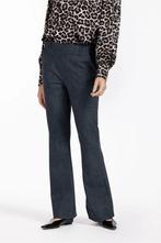 Studio Anneloes flair denim broek look bonded travelstof L, Kleding | Dames, Broeken en Pantalons, Maat 42/44 (L), Ophalen of Verzenden