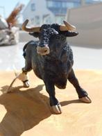 PAPO STIER.PAPO FRANCE Zwarte Stier.Animal Play Toys.FRAAI!, Ophalen of Verzenden, Zo goed als nieuw