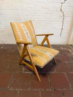 Vintage fauteuil armchair stoel design dutch deens, Ophalen, Zo goed als nieuw